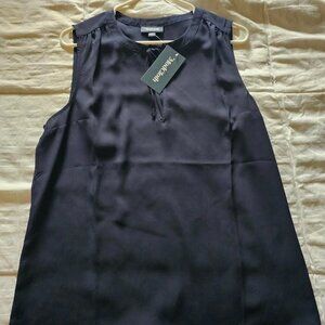 Modcloth Womens Navy Blue Sleeveless Blouse BRAND NEW WITH TAGS!